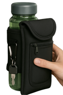 Suporte Magnético para Garrafa e Celular GymMag | Hidratação e tela à mão