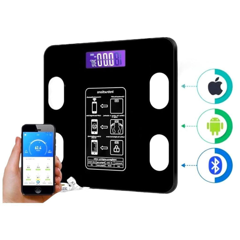 Balança Digital de Bioimpedância BioFit | Controle Total do Seu Corpo