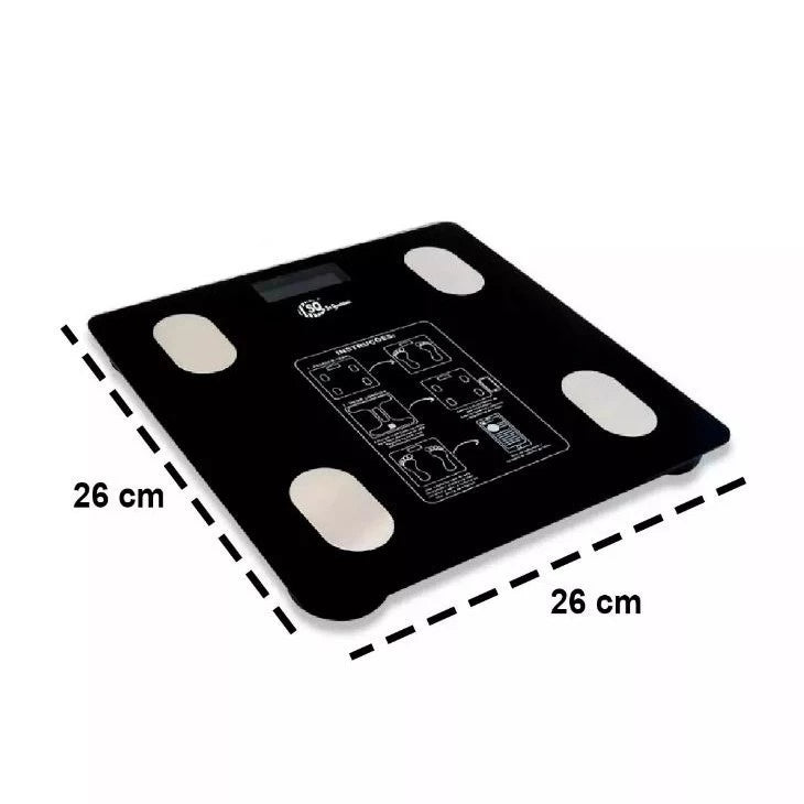 Balança Digital de Bioimpedância BioFit | Controle Total do Seu Corpo