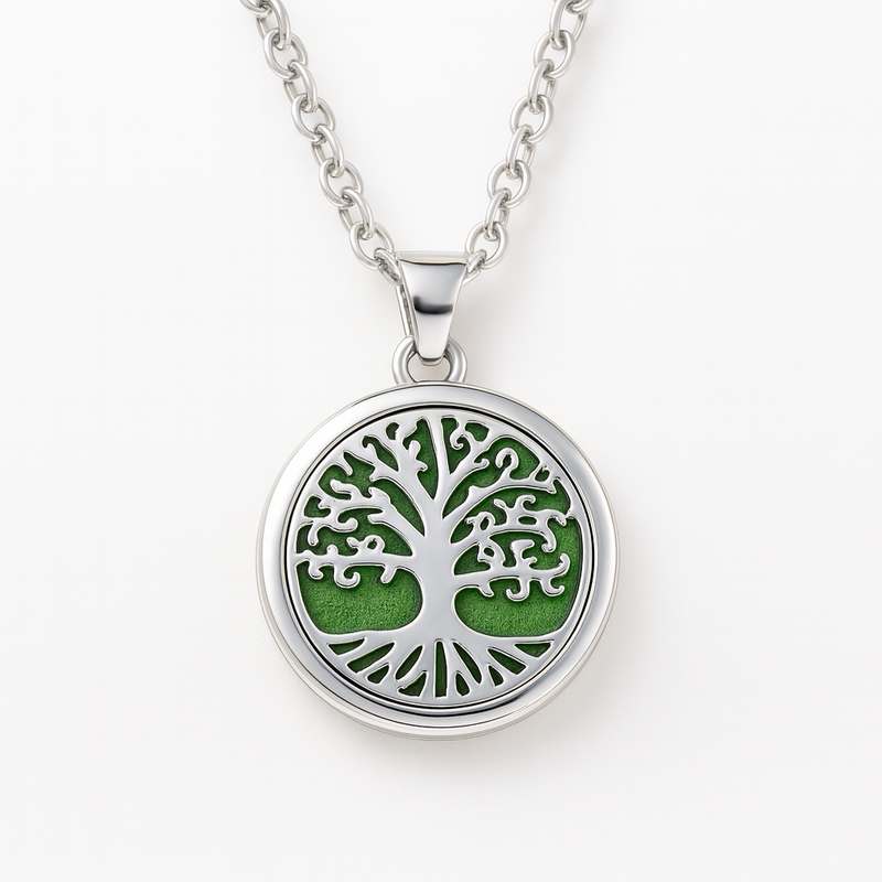 Colar Difusor de Óleos Essenciais AromaSoul | Bem-Estar em Cada Respiração