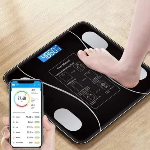 Balança Digital de Bioimpedância BioFit | Controle Total do Seu Corpo