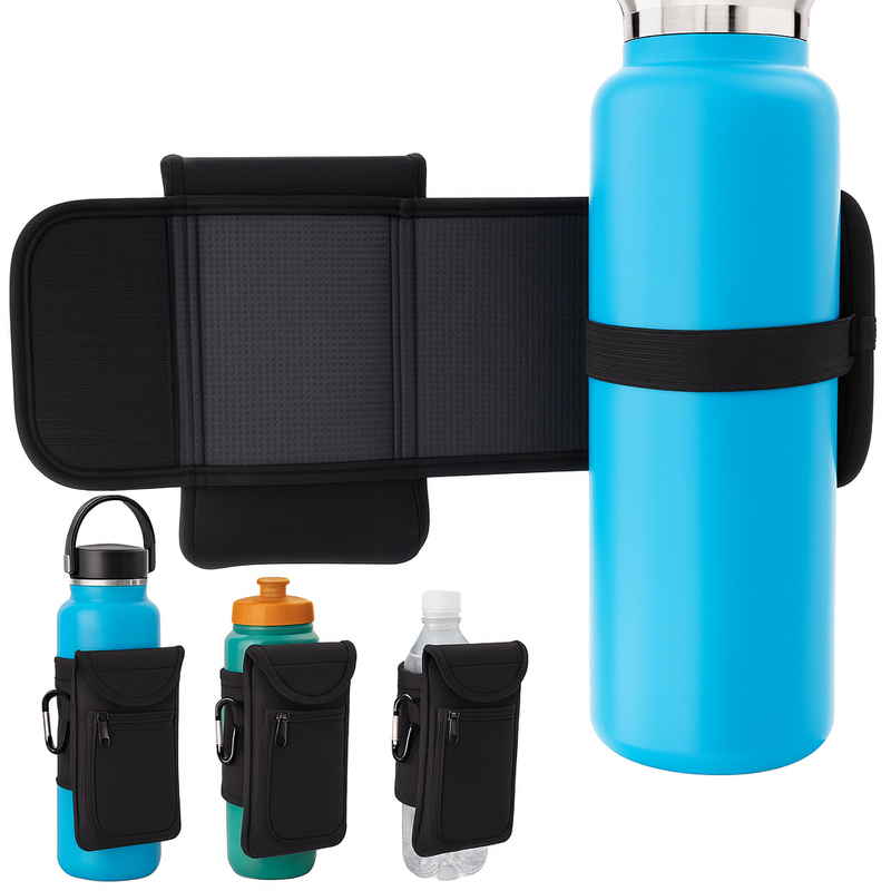 Suporte Magnético para Garrafa e Celular GymMag | Hidratação e tela à mão