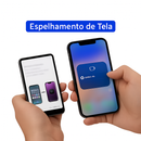 Tela Magnética Vlog Selfie para Espelhamento de Celular|Selfies com Enquadramento Perfeito