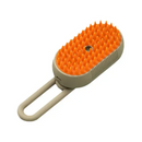 Escova a Vapor 3 em 1 PetSoft™| Desembaraça sem machucar, hidrata e remove pelos