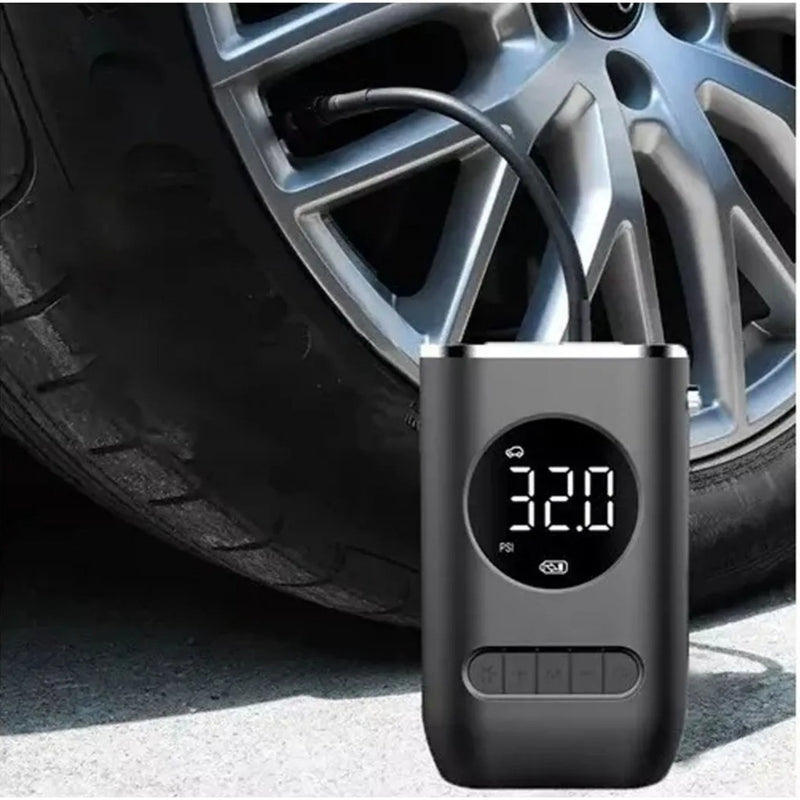 Compressor de Ar Digital Portátil AirPro | Pneus Sempre no Ponto