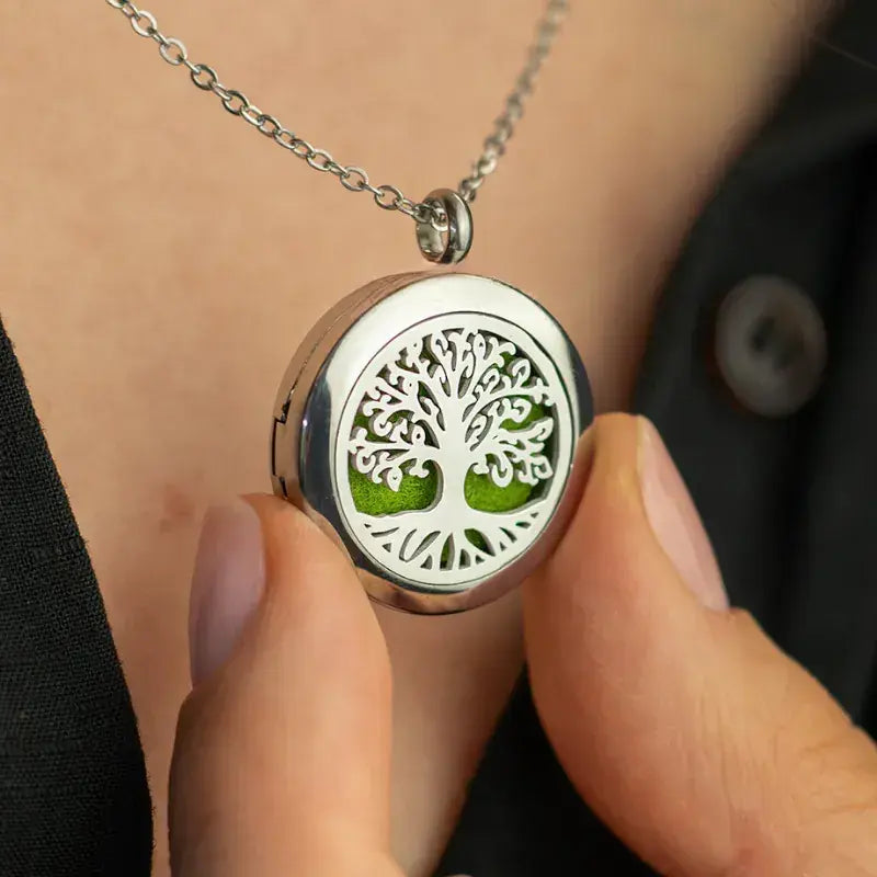 Colar Difusor de Óleos Essenciais AromaSoul | Bem-Estar em Cada Respiração